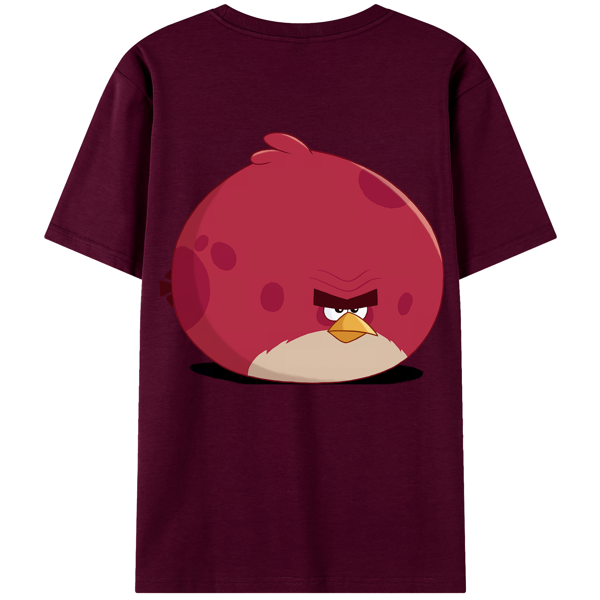 （画像用） Angry Birds アングリーバード レディース半袖Tシャツ(バックプリント)